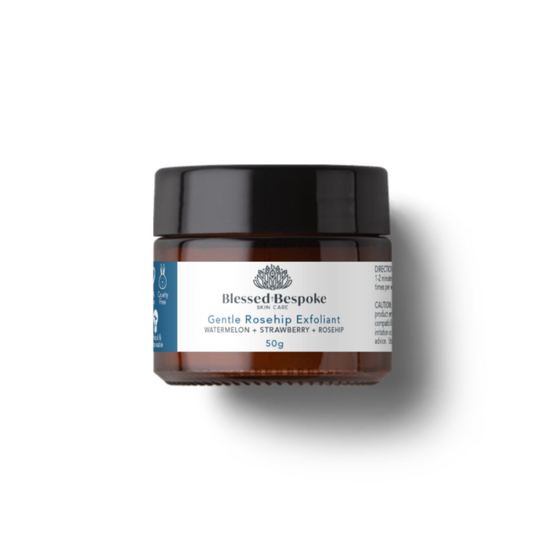 Gentle Rosehip Exfoliant 50g - Blessed Bespoke Skin Care